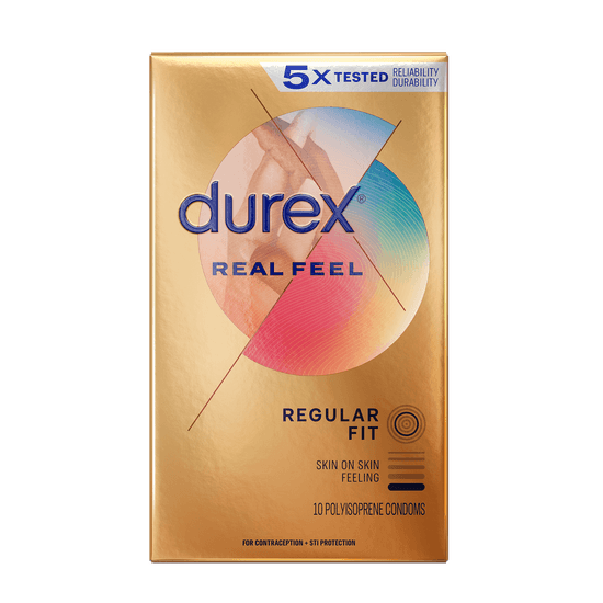 Durex Real Feel Regular Fit 10Pk Product