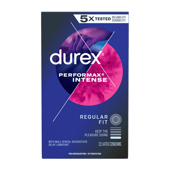 Durex Performax Intense Regular 12ct Product