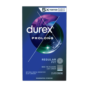Durex Prolong Regular 12ct Product