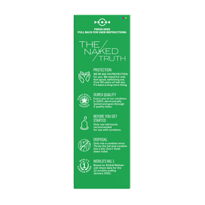 Durex Tropical Close 12ct left side of package