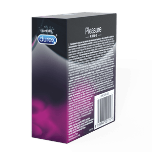 Durex pleasure ring rear and left tilted pack