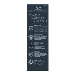 Durex Performax Intense Regular 12ct right side of package