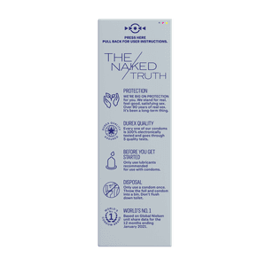 Durex Air Regular Fit 36ct left side of package